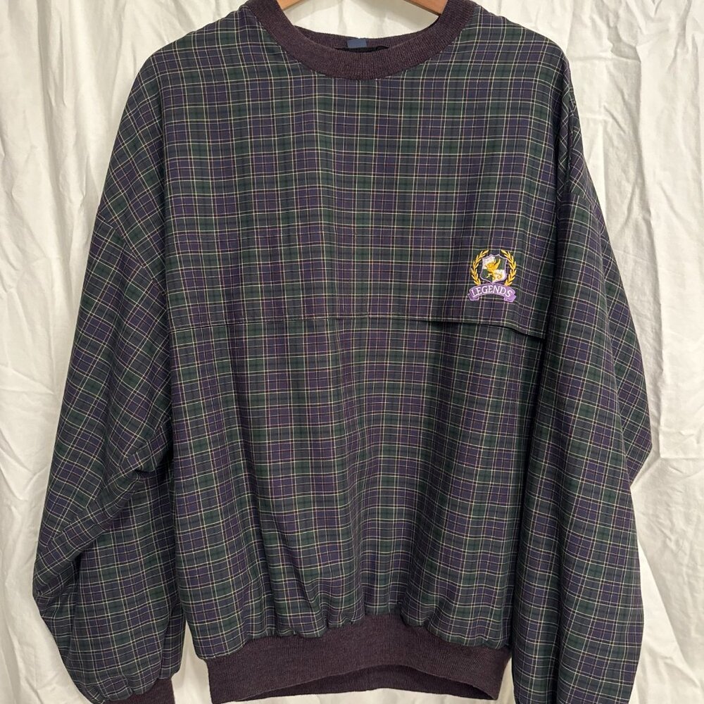 Sunderland of Scotland Weatherbeater Plaid Windbreaker Jacket Size L